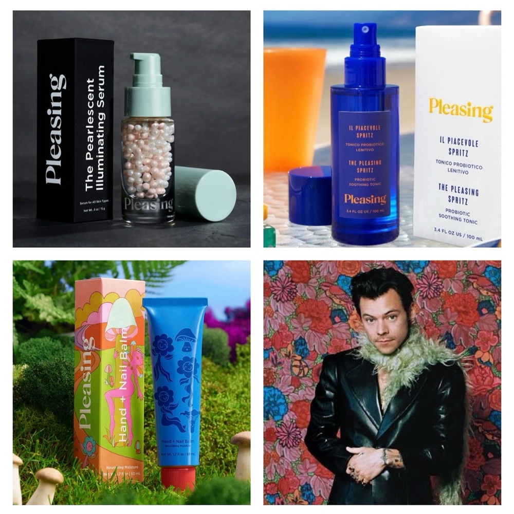 Harry Styles TRIO: Serum, Spritz Tonic & Hand Balm from Pleasing